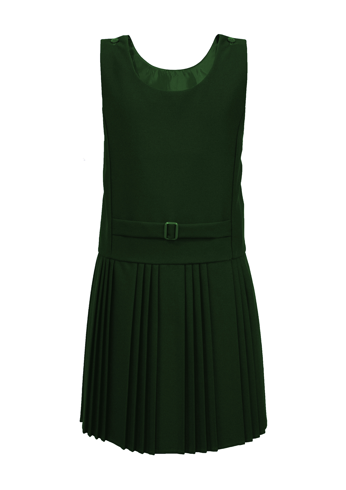 Tartan Pinafore Dress Bottle Green School Pinafore Gingham Green