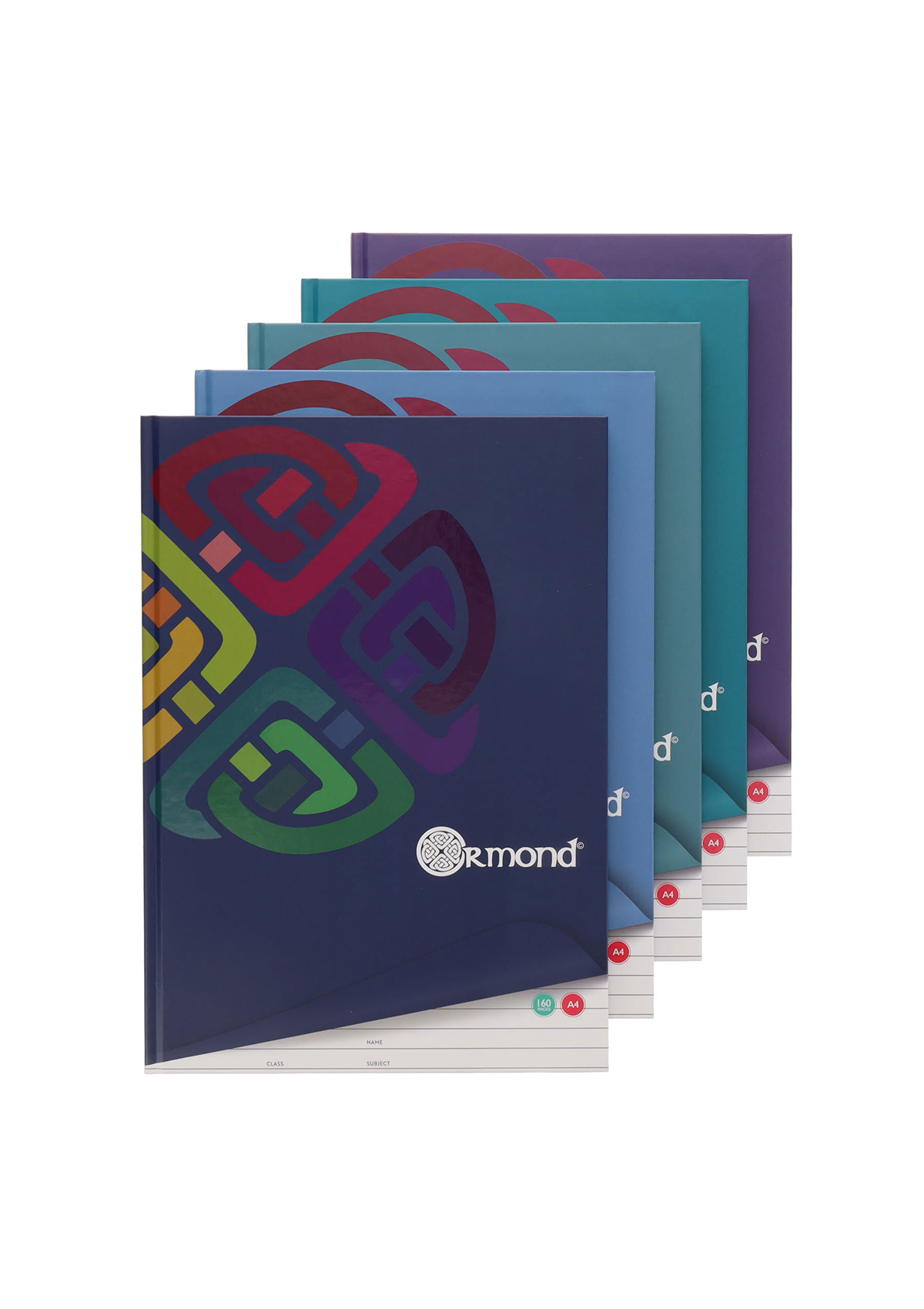 A4 160pg Hardback Notebook