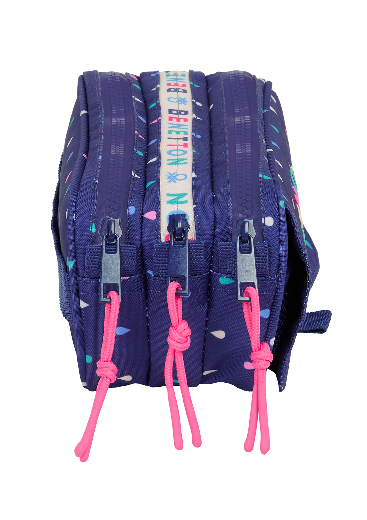 Benetton Drop Large Triple Pencil Case