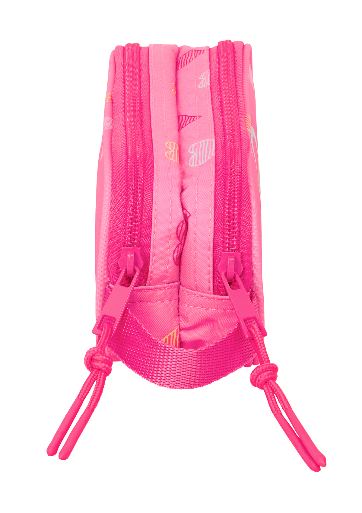 Benetton Heart Double Pencil Case