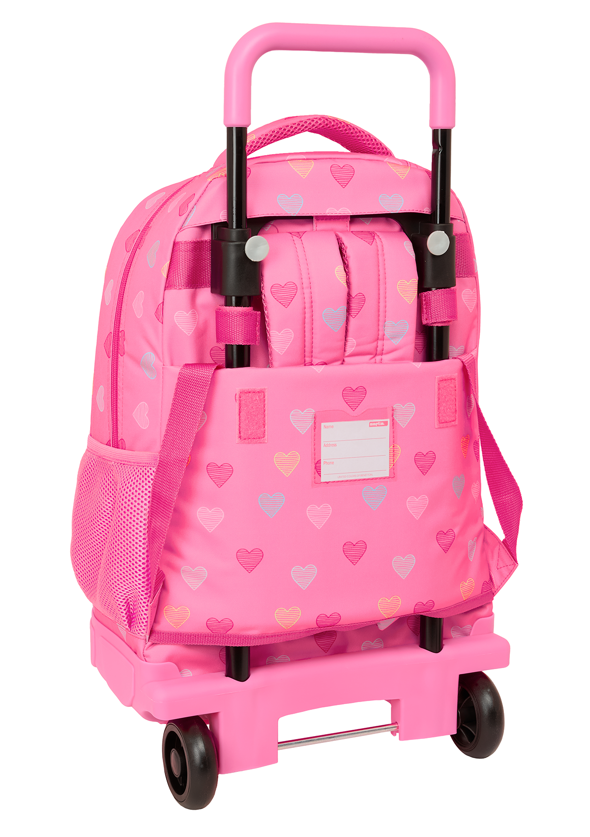 Benetton Hearts Large Backpack Wheeled
