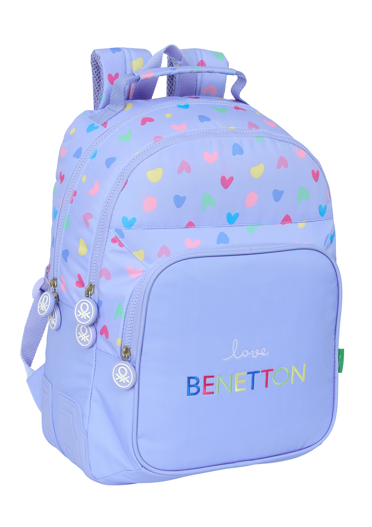 Benetton Lila Large Backpack