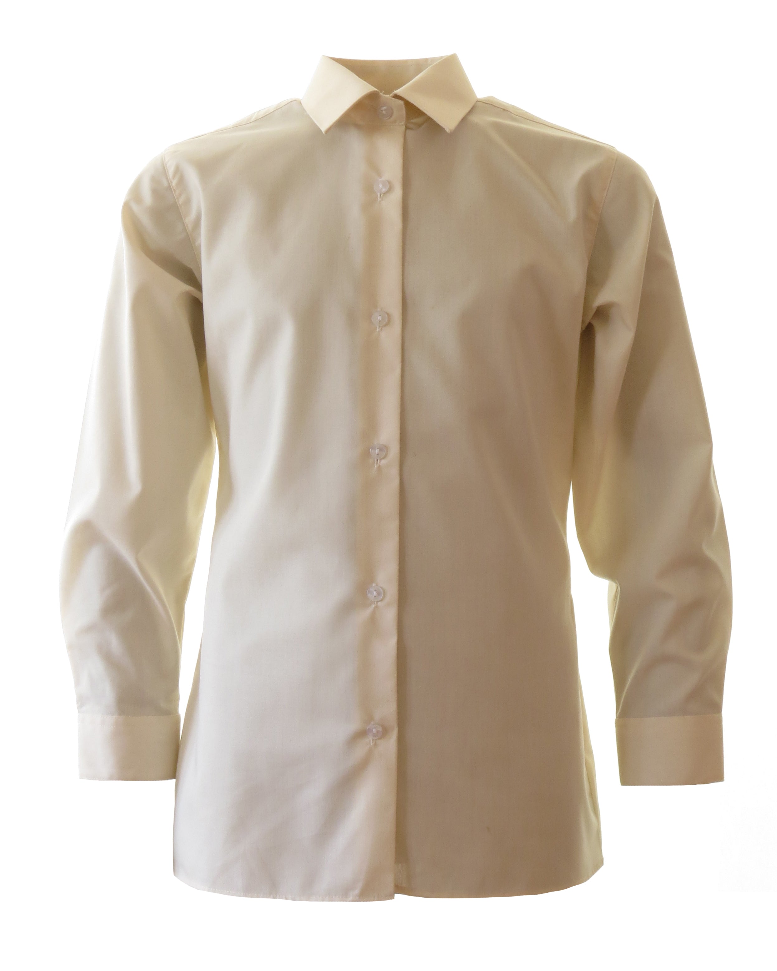 Boys Cream Shirt 2pk