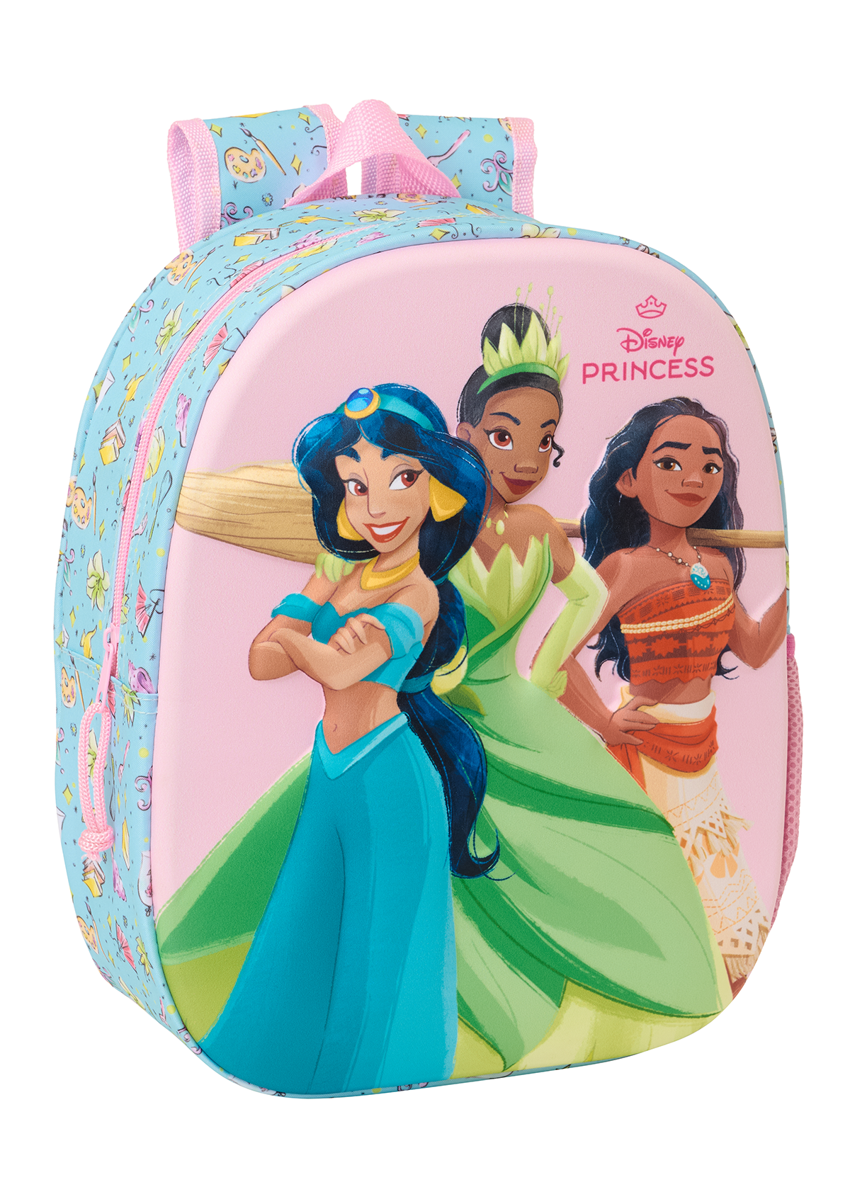 disney princess backpack jansport Disney Princess Backpack 3D Blue/Pink