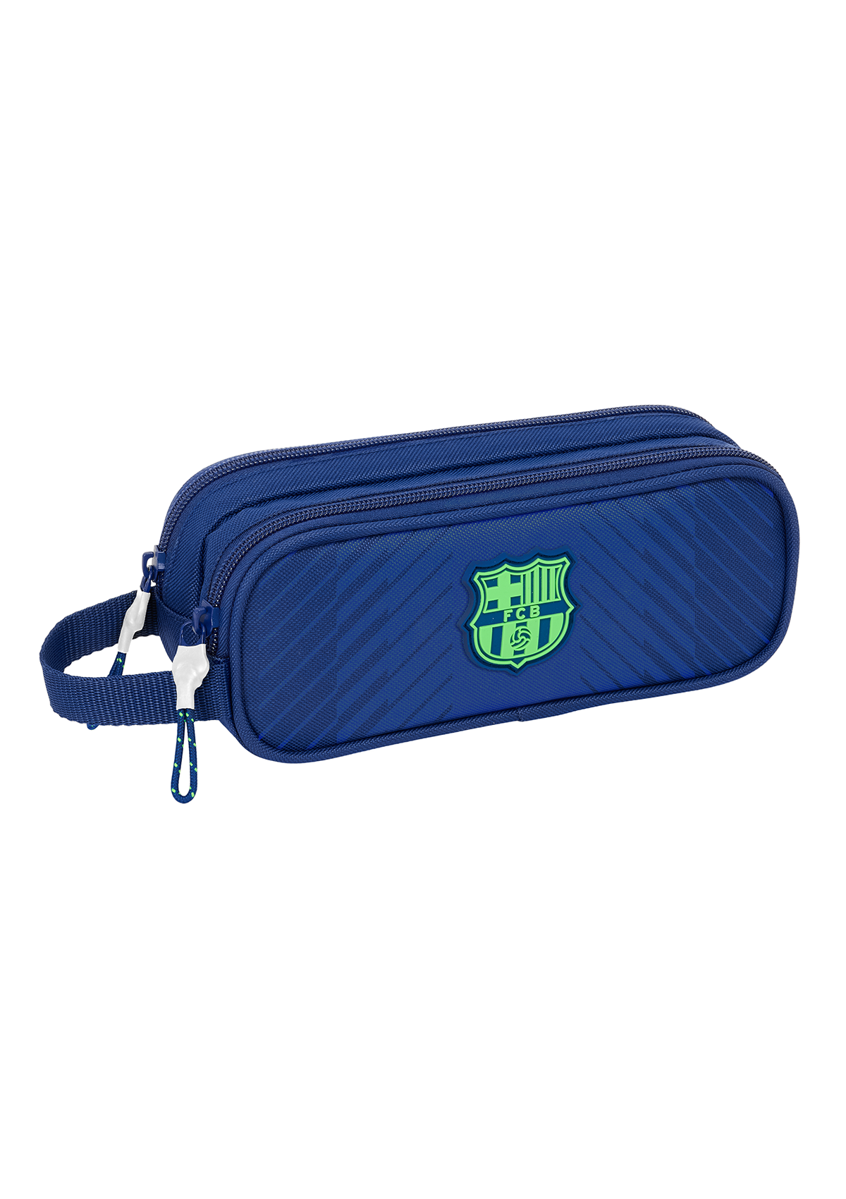 FC Barcelona Navy Blue Double Pencil Case