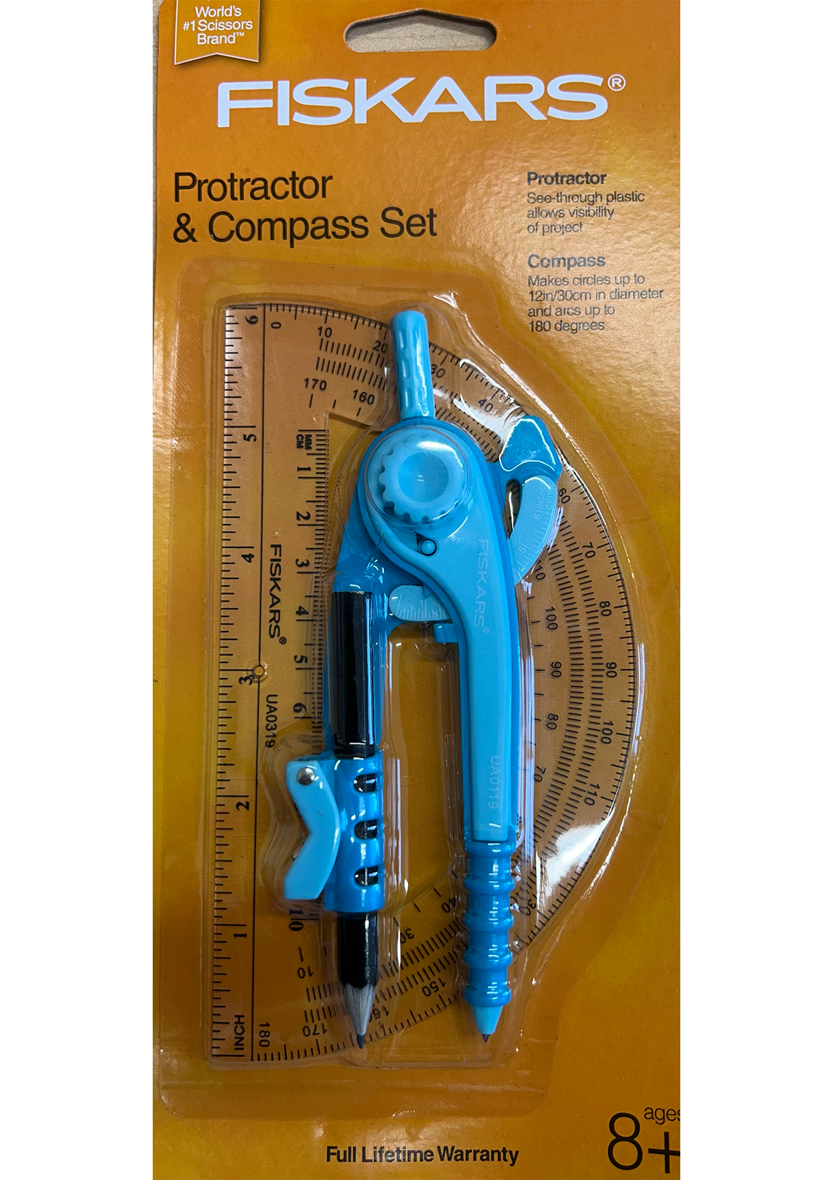 Protractor & Compass Set