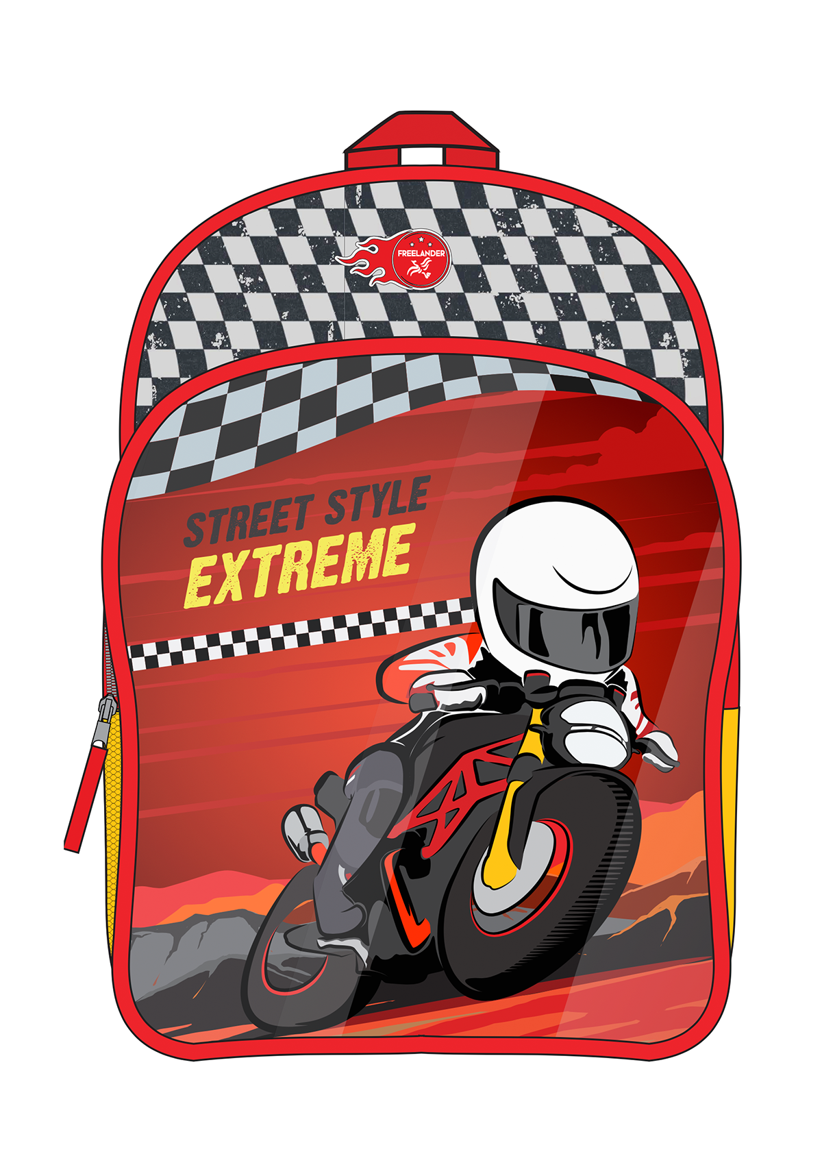 Boy's Biker Junior Backpack