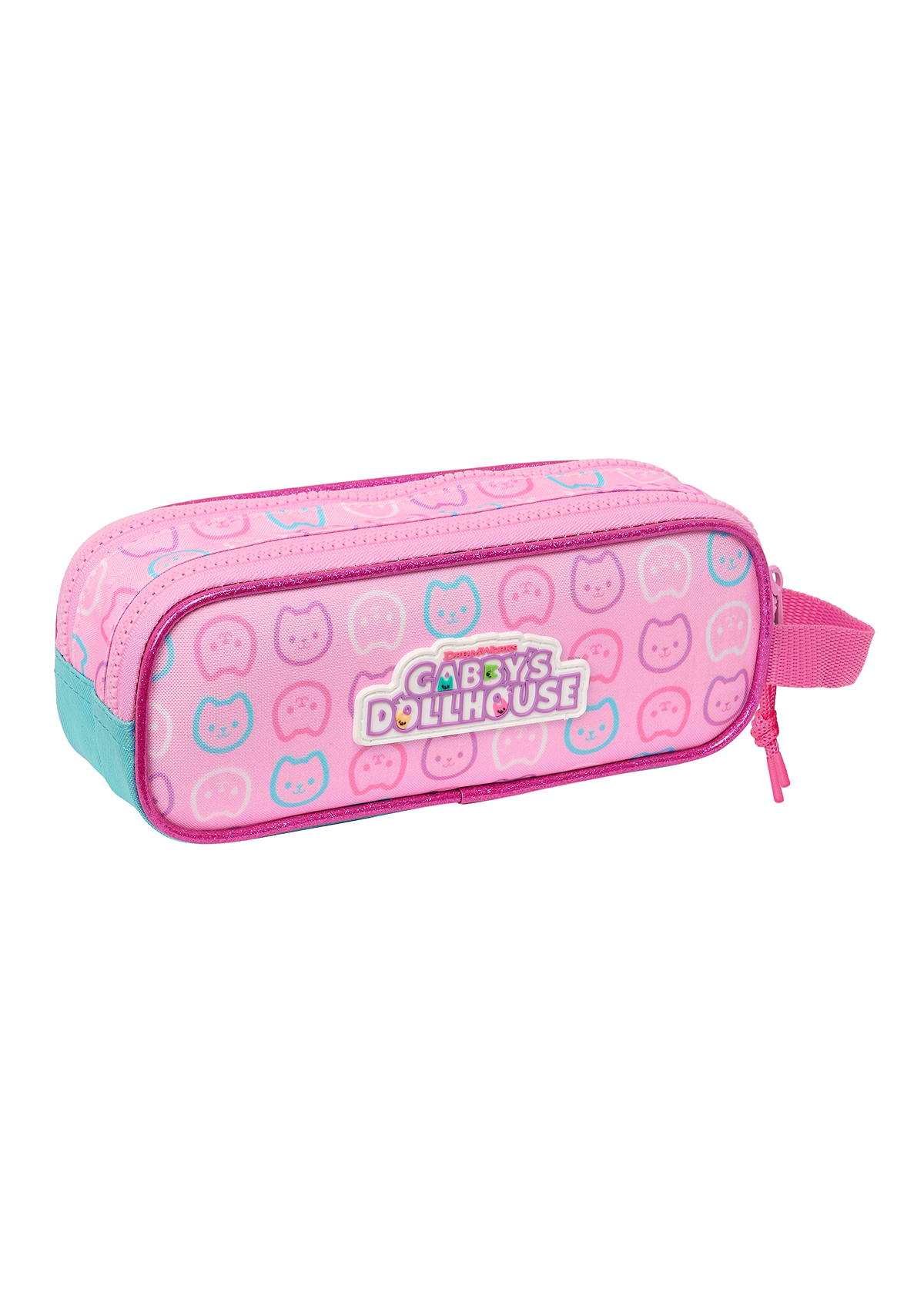 Gabby's Doll House Party Double Pencil Case