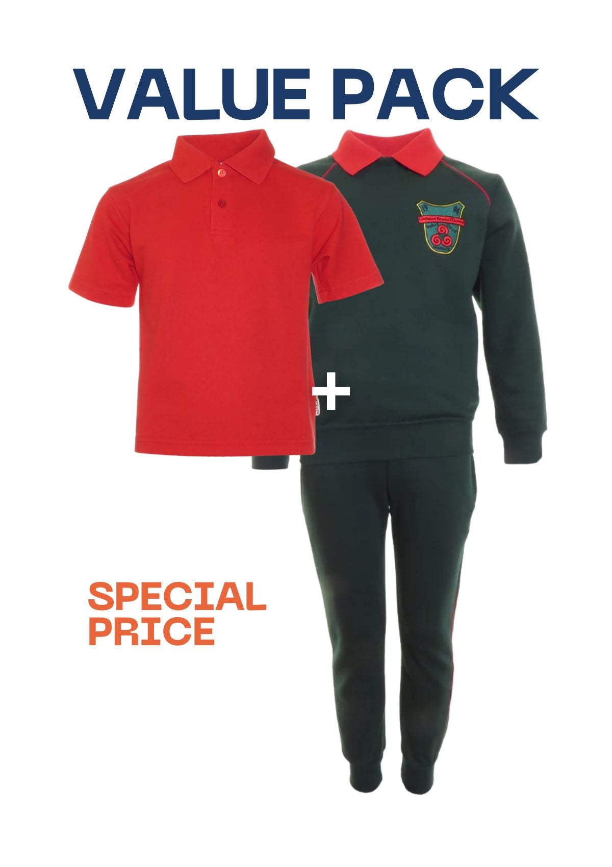 Gaelscoil Bhaile Munna Tracksuit Value Pack