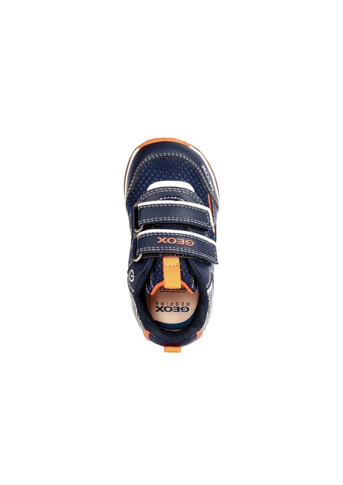 Geox Baby Boys Trainers TODO Navy Orange up