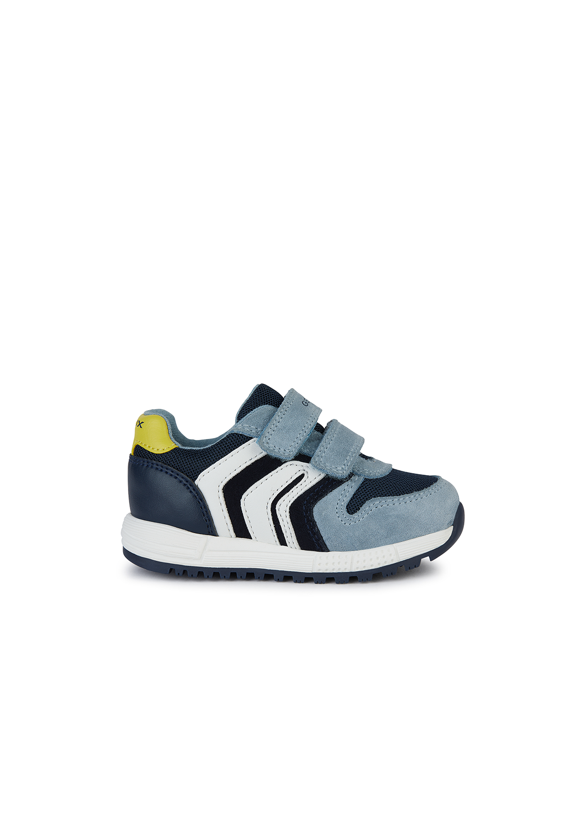 Geox Baby Boys Trainer ALBEN LtSky-Navy