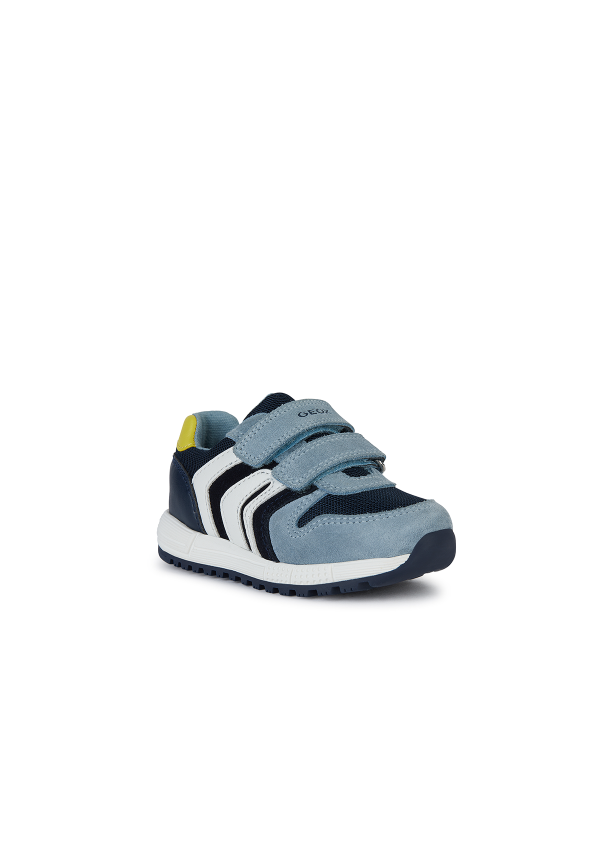 Geox Baby Boys Trainer ALBEN LtSky-Navy