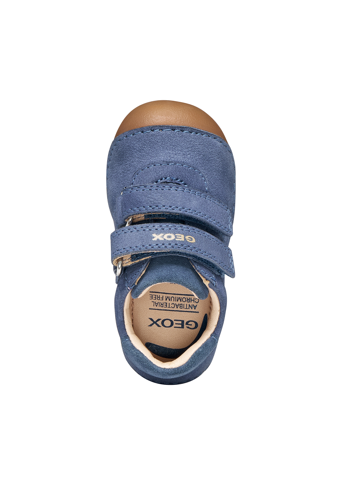 Geox Toddler Boys TUTIM Velcro Shoe Navy