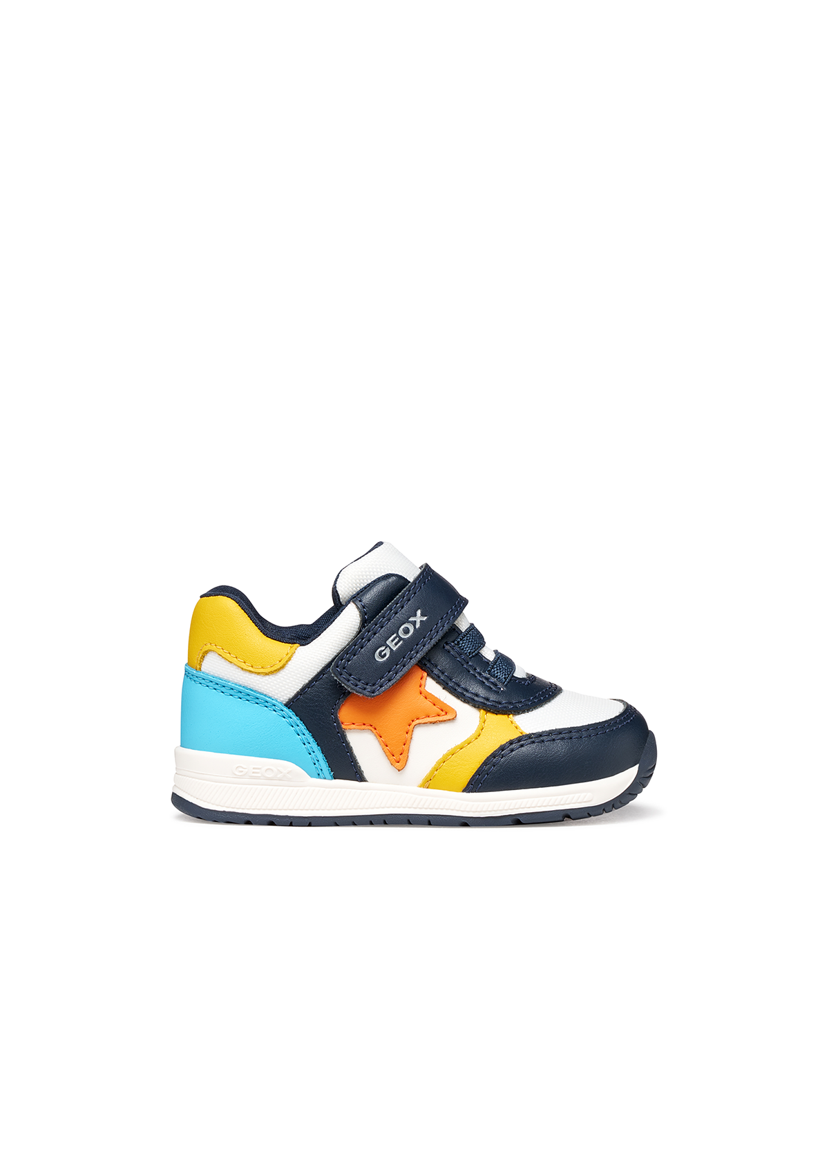 Geox Baby Boys Trainers RISHON Trainers Off White Navy