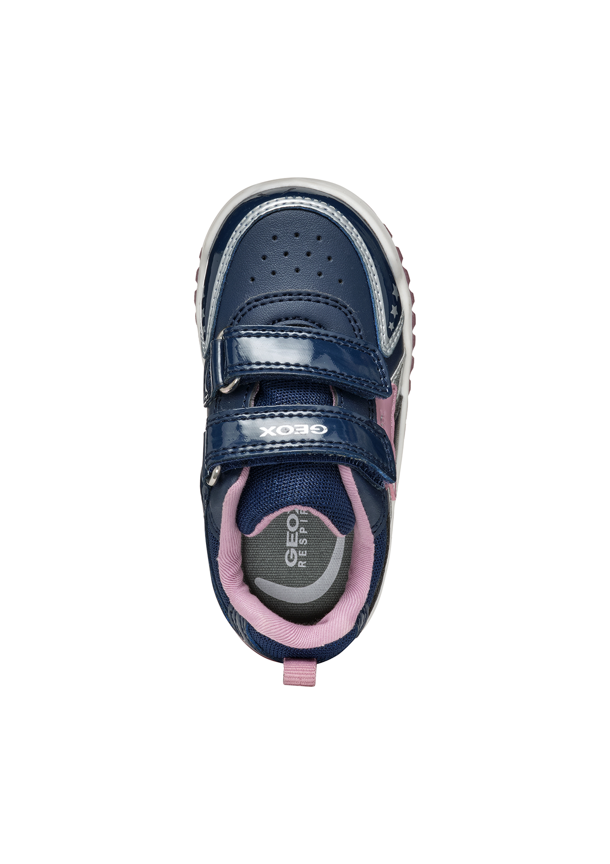 Geox Baby Girl Trainers LIGHTYLOO Navy/Rose