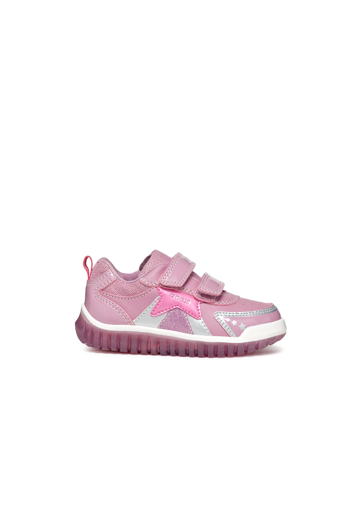 Geox Baby Girl Trainers LIGHTYLOO Rose/Fuchsia - Main Image
