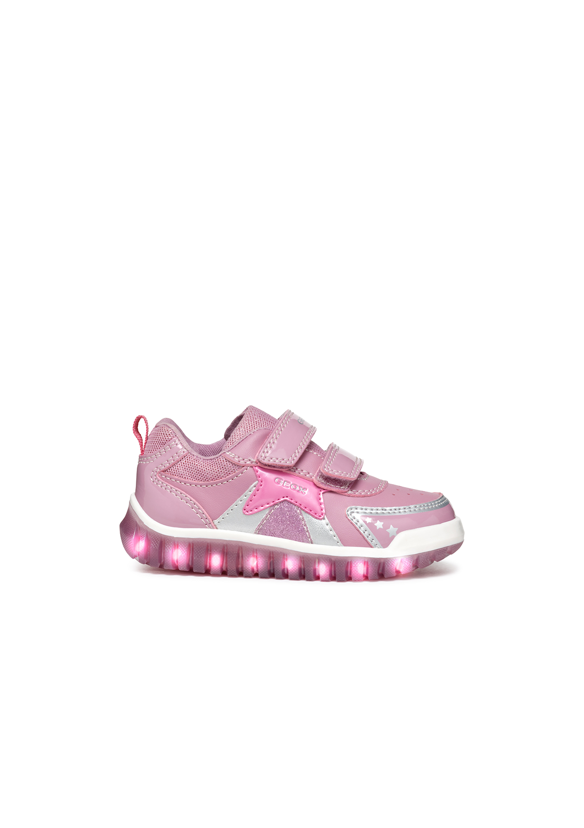 Geox Baby Girl Trainers LIGHTYLOO Rose/Fuchsia