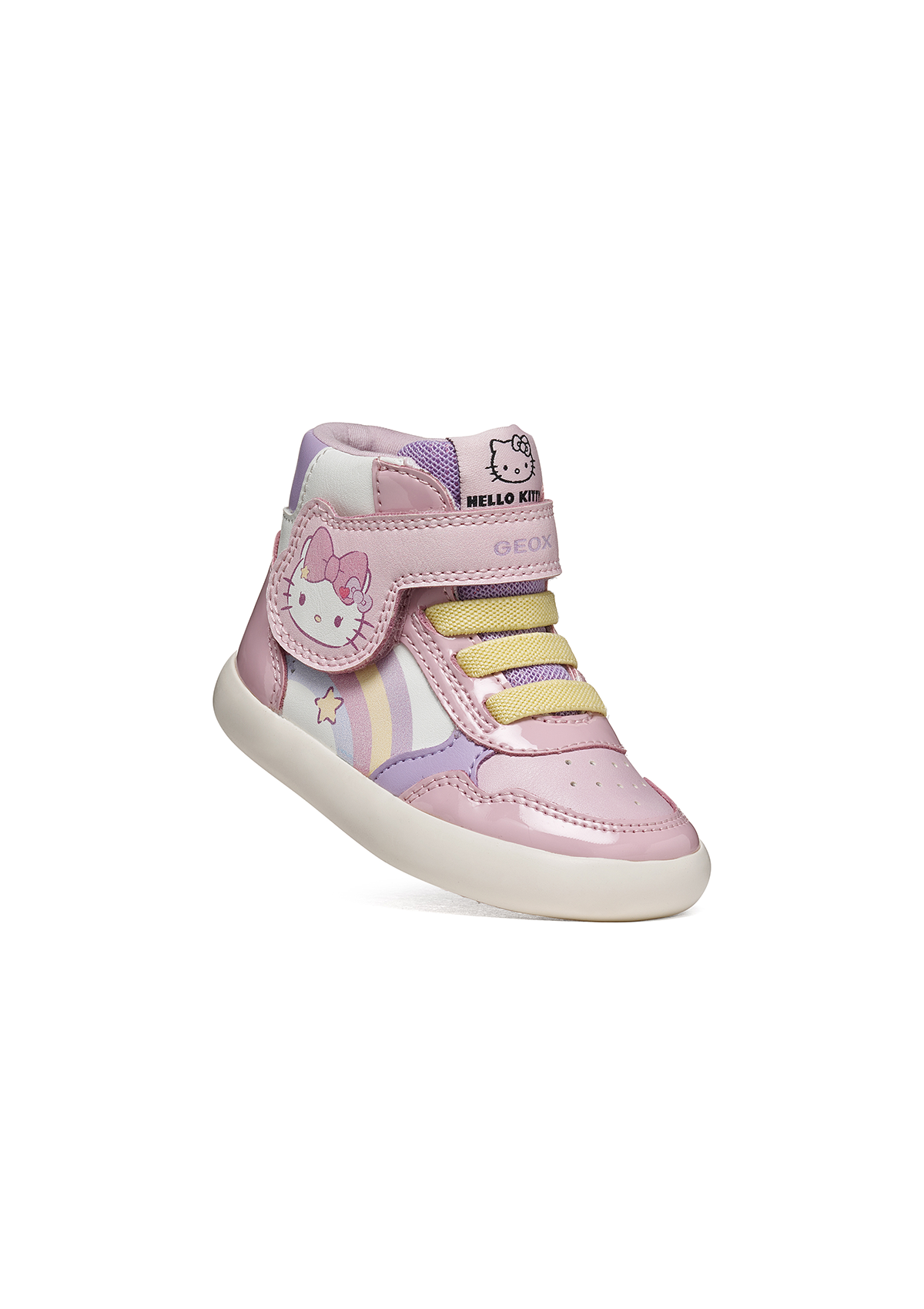 Geox Baby Girls Trainer GISLI White Pink
