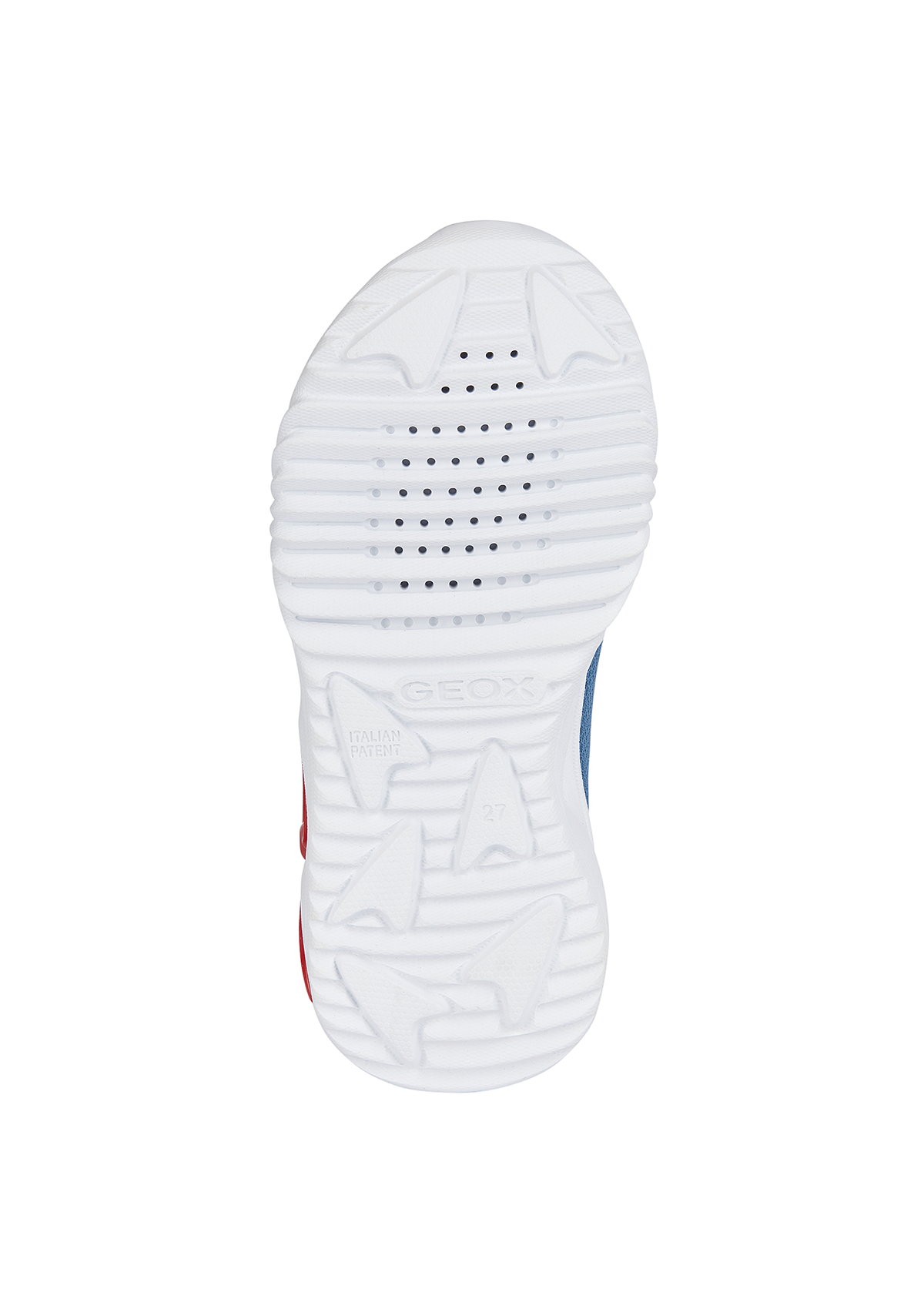 Geox Junior Boys Trainer ASSISTER Lights-Up Avio Red