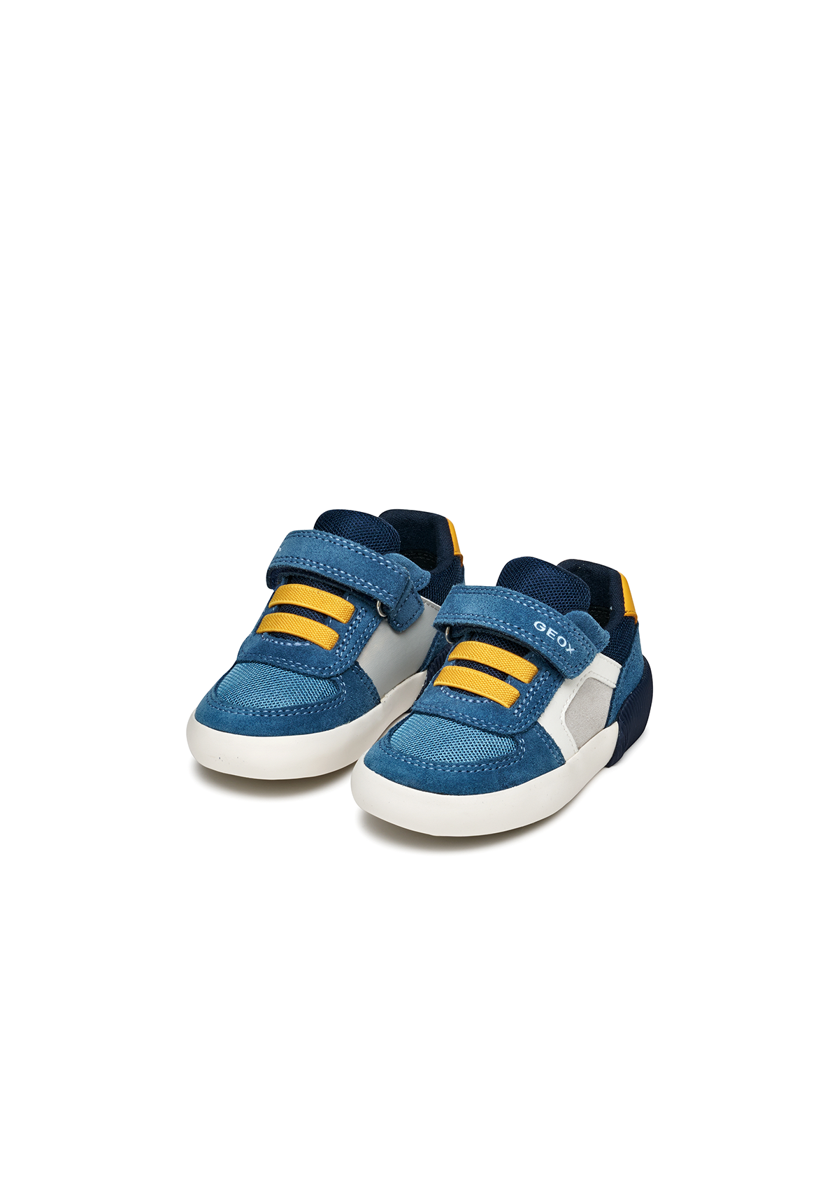 Geox Baby Boys Trainer GISLI Jeans-Yellow