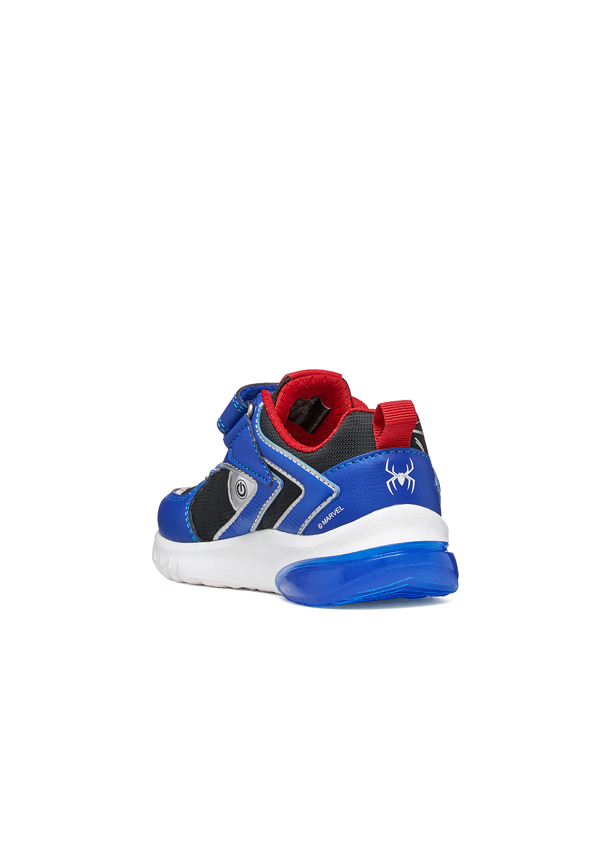 Geox Junior Boys Trainer Spiderman CIBERDRON Black Royal