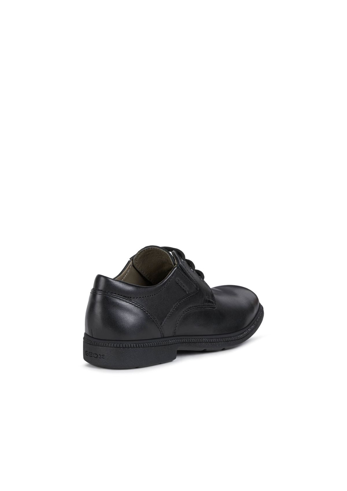Geox Boys School Shoes FEDERICO Black side back