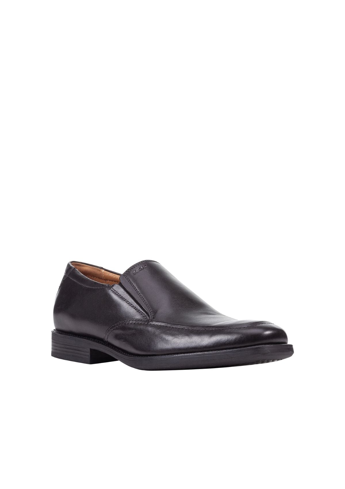 Geox Boys School Shoes FEDERICO Z Slip-On Blacksidefront