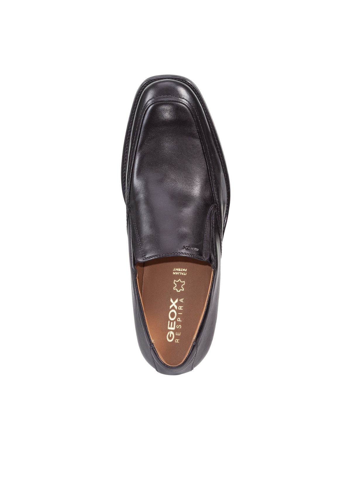 Geox Boys School Shoes FEDERICO Z Slip-On Black up