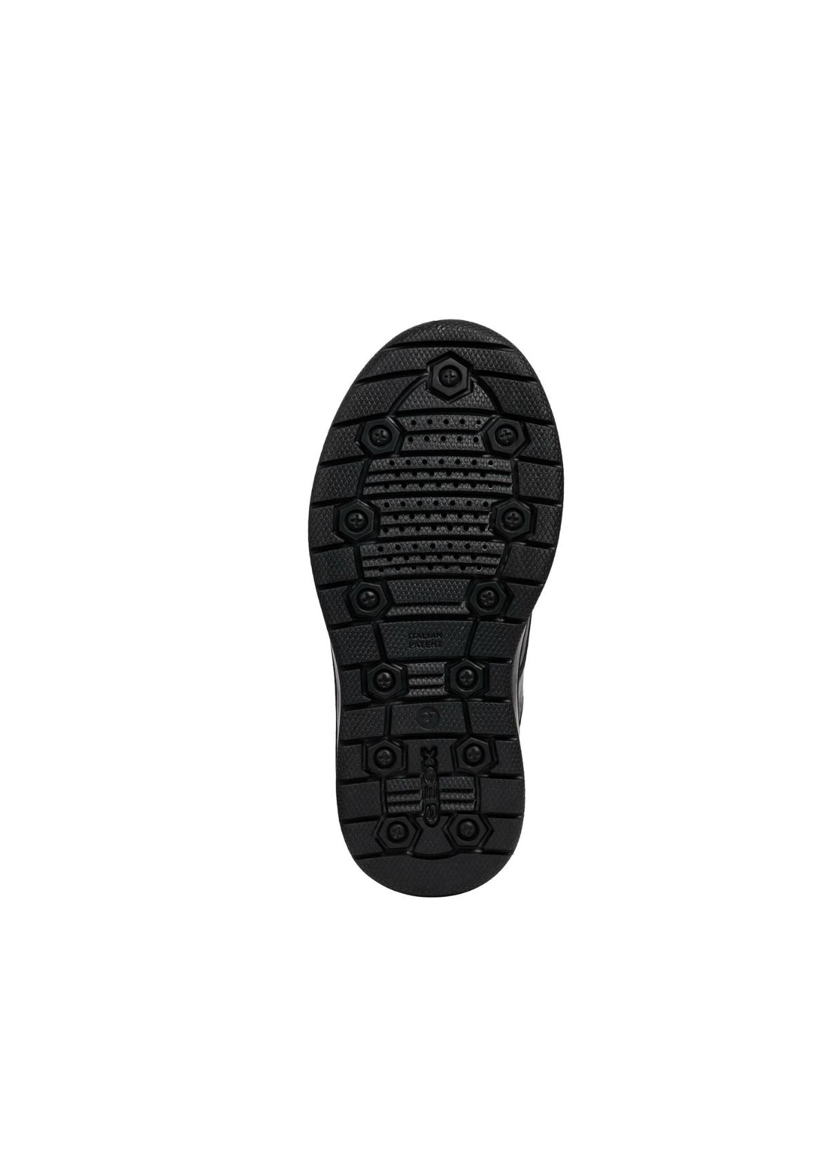 Geox Boys School Shoes RIDDOCK Black sole