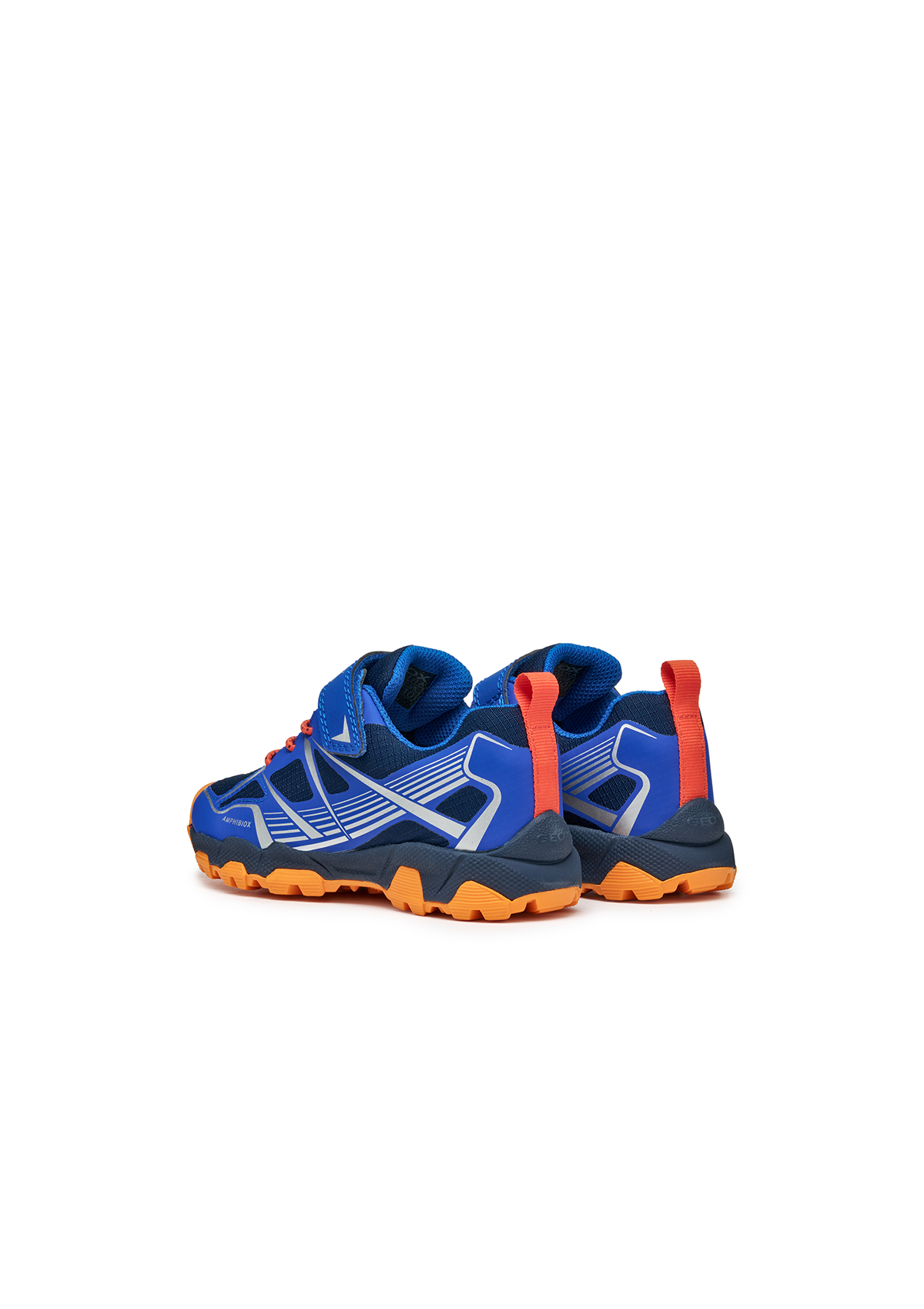Geox Junior Boys Trainer MAGNETAR ABX Royal-Orange