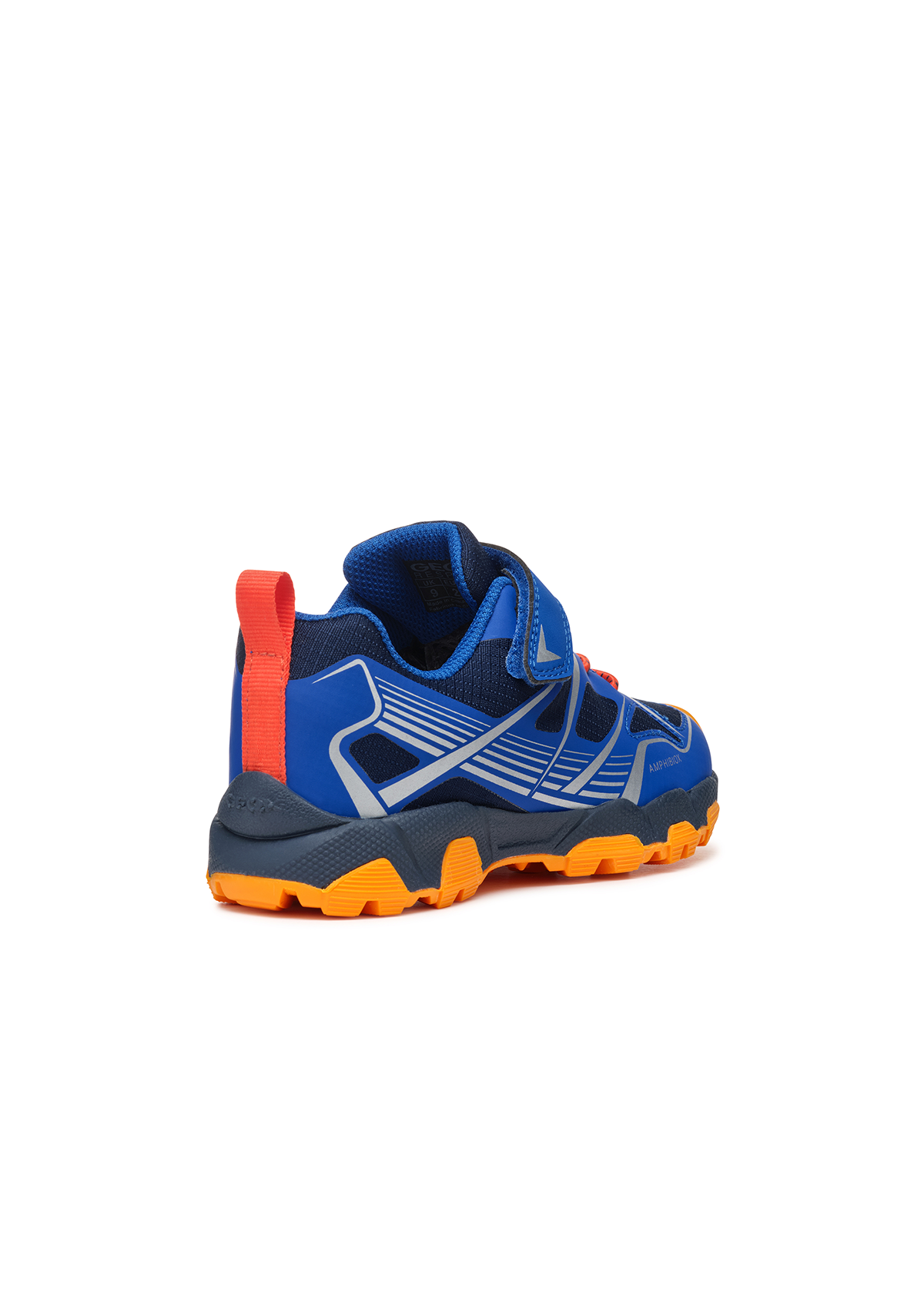Geox Junior Boys Trainer MAGNETAR ABX Royal-Orange