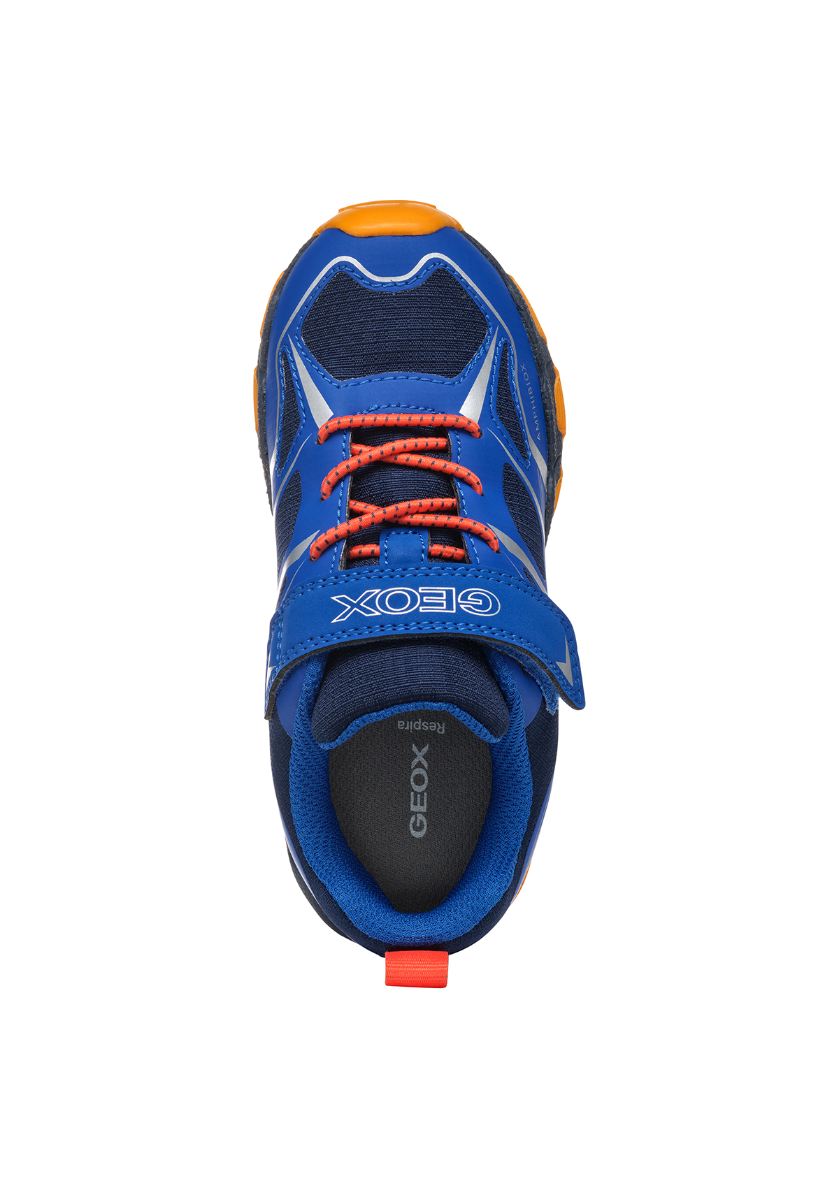 Geox Junior Boys Trainer MAGNETAR ABX Royal-Orange