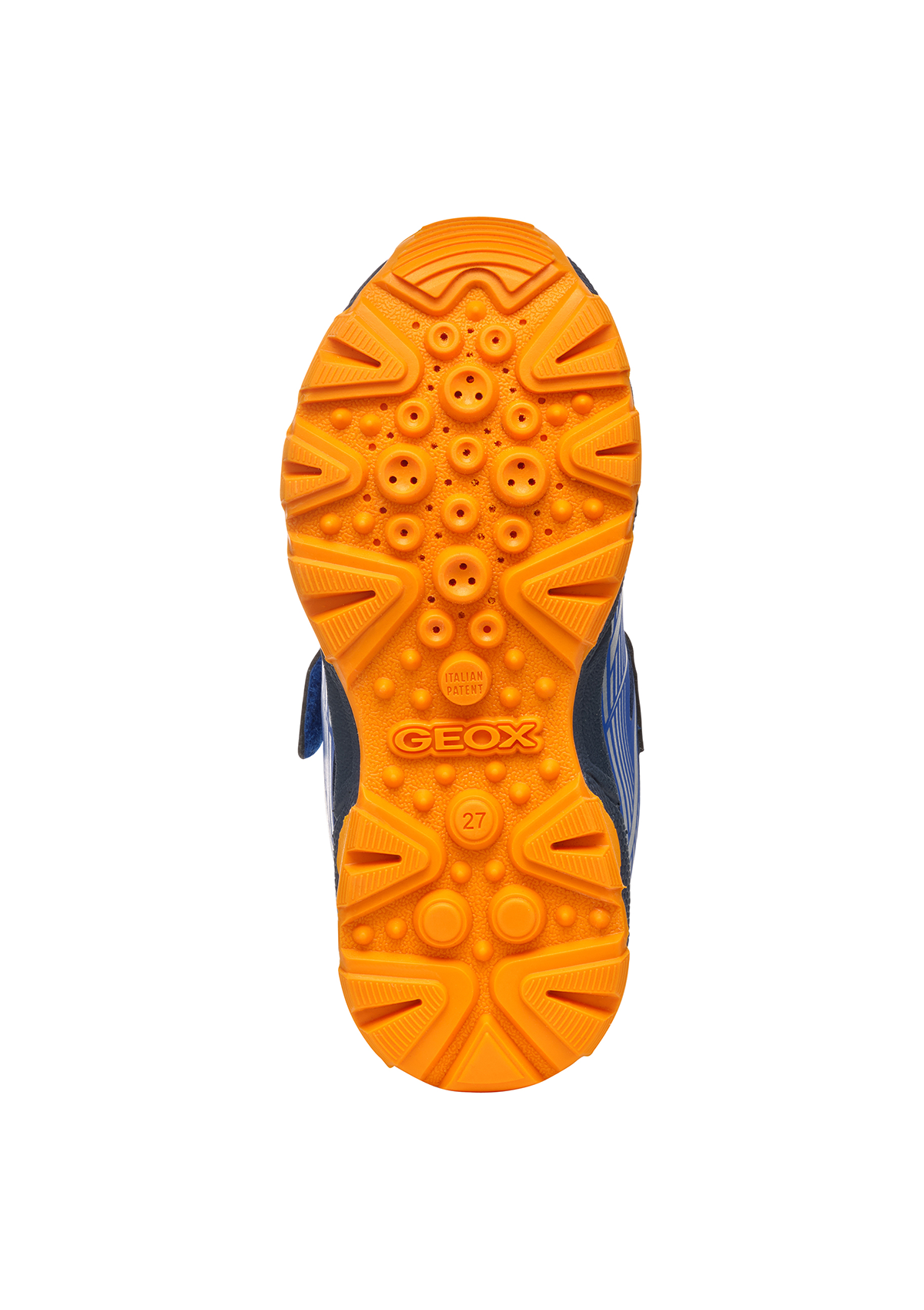 Geox Junior Boys Trainer MAGNETAR ABX Royal-Orange