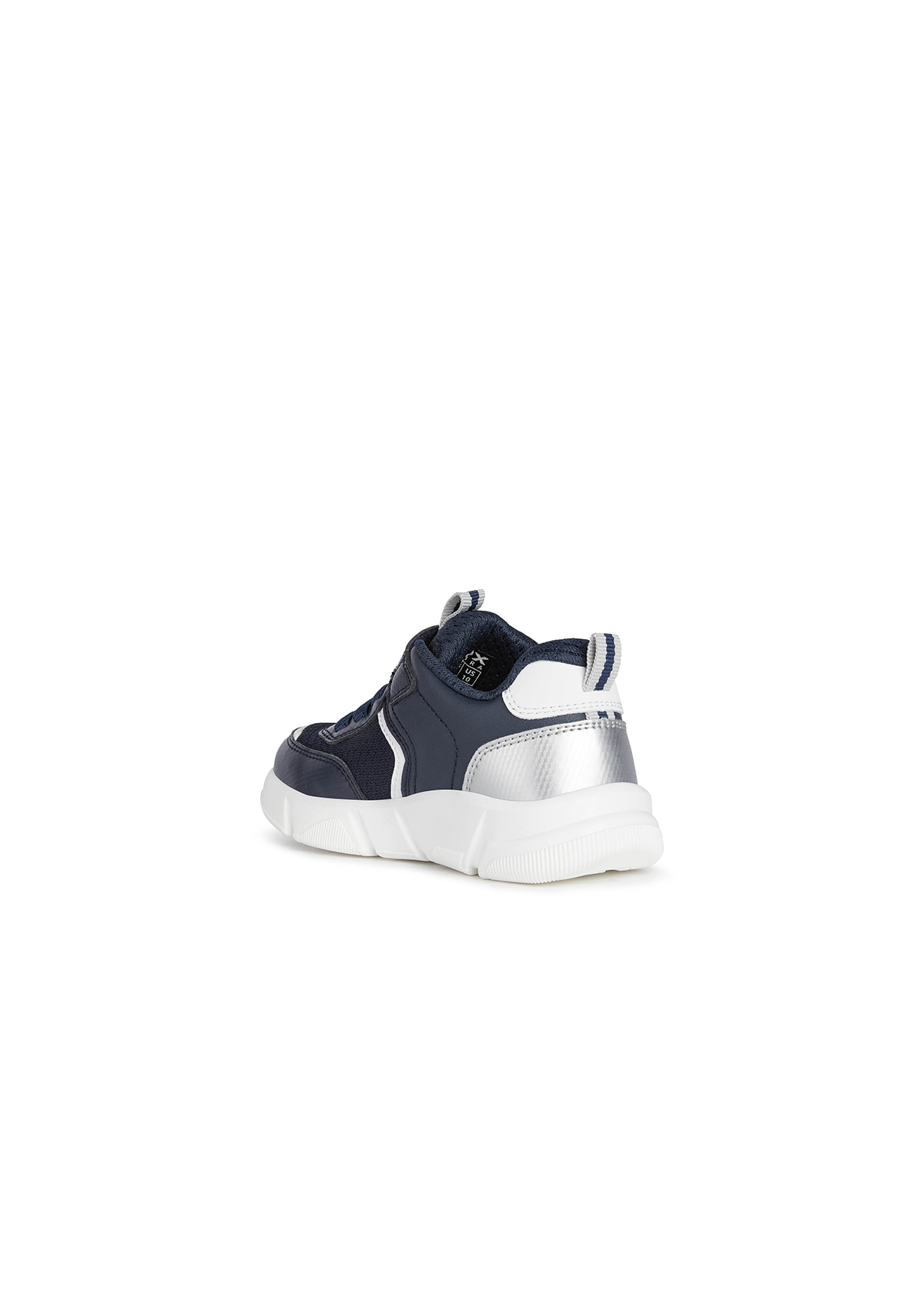 Geox Boys Trainers ARIL Navy Silver