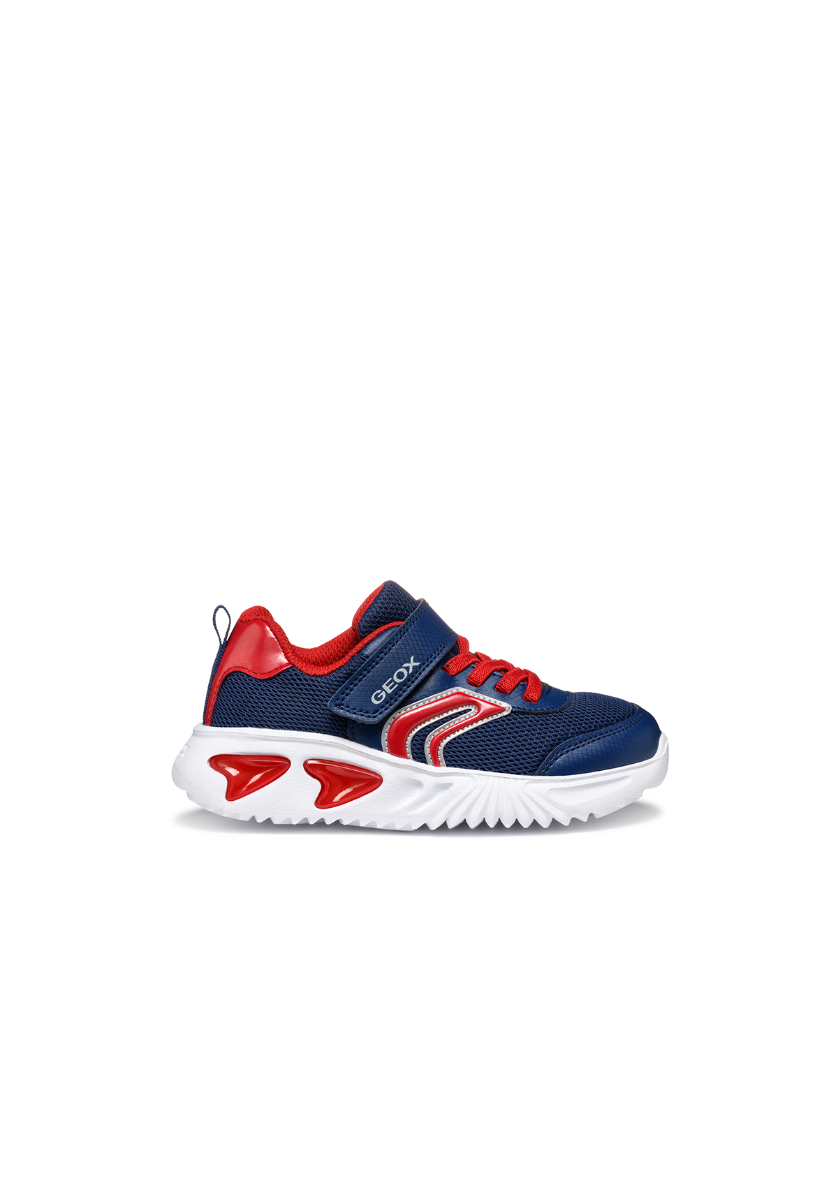 Geox Junior Boys Trainer ASSISTER Navy-Red