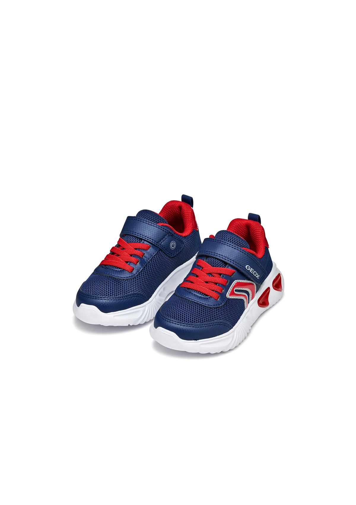 Geox Junior Boys Trainer ASSISTER Navy-Red