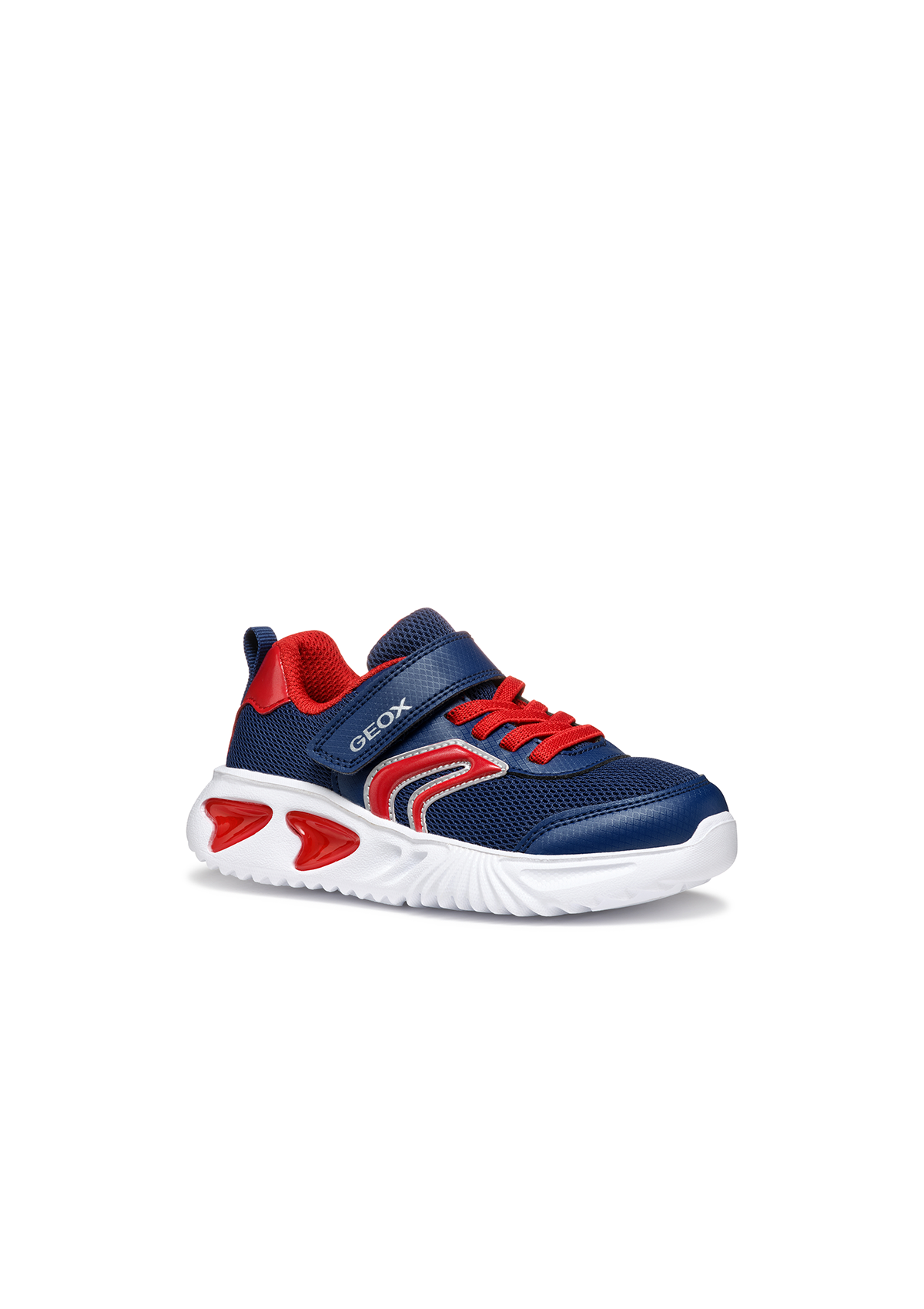Geox Junior Boys Trainer ASSISTER Navy-Red