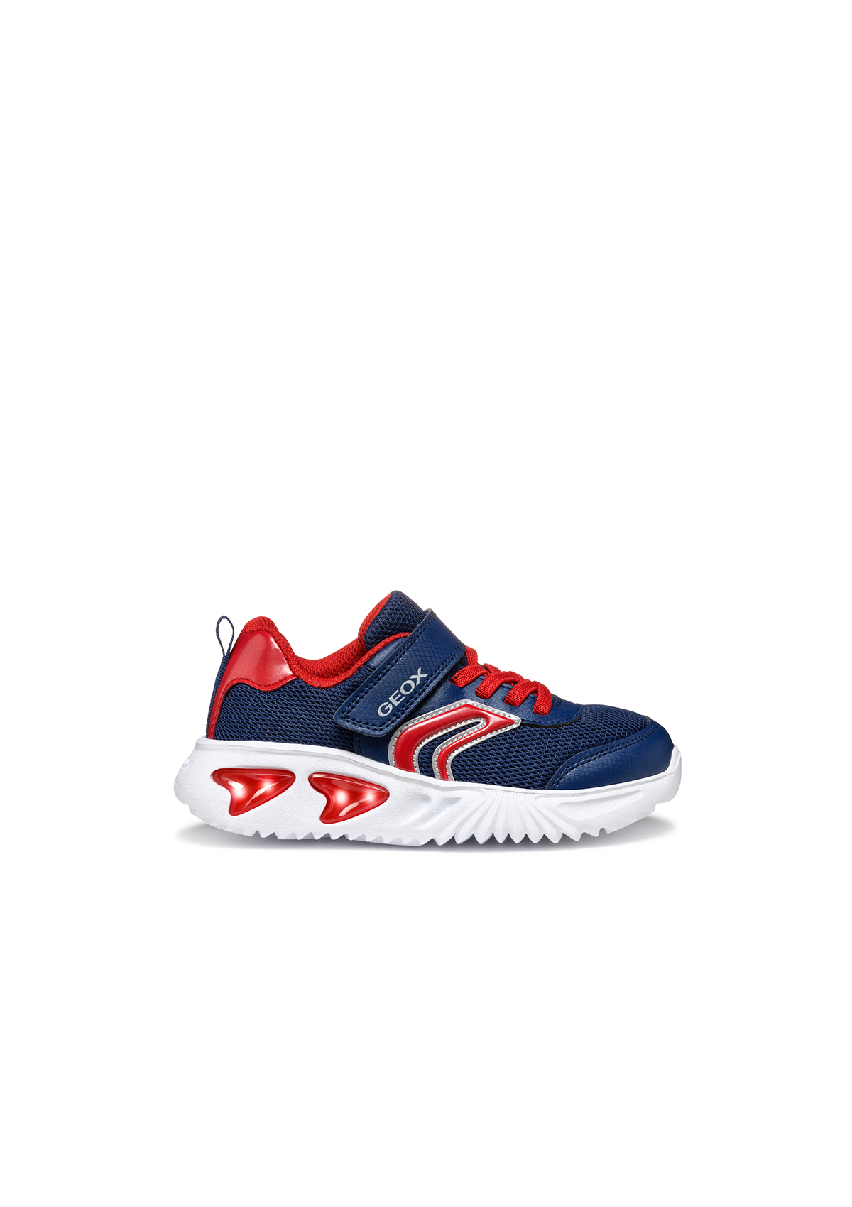 Geox Junior Boys Trainer ASSISTER Navy-Red