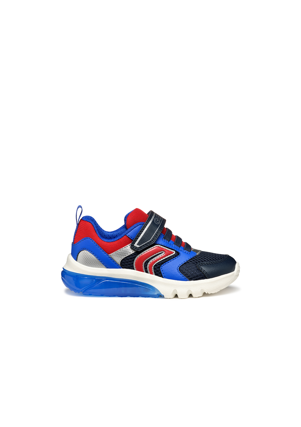 Geox Junior Boys Trainer CIBERDRON Navy-Dk Red