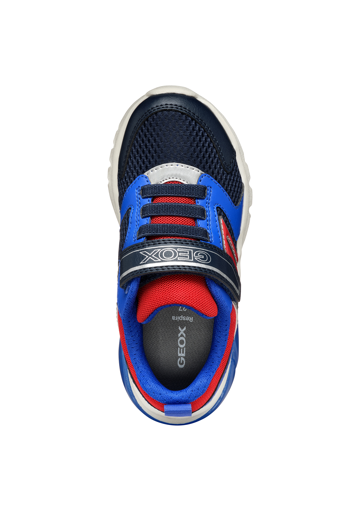 Geox Junior Boys Trainer CIBERDRON Navy-Dk Red