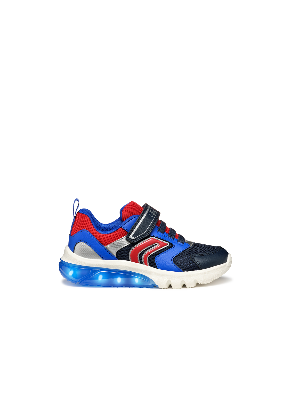 Geox Junior Boys Trainer CIBERDRON Navy-Dk Red