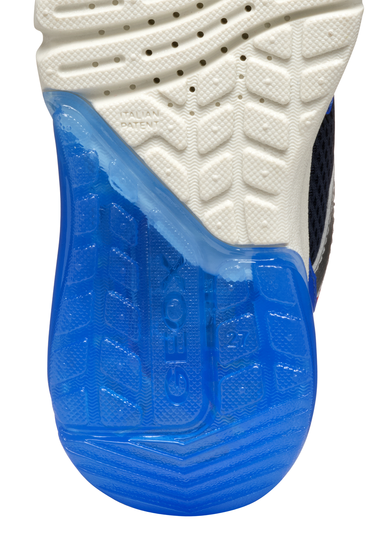 Geox Junior Boys Trainer CIBERDRON Navy-Dk Red