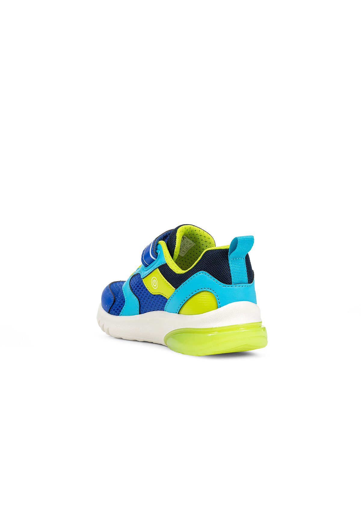 Geox Junior Boys Trainer CIBERDRON Royal-Lime
