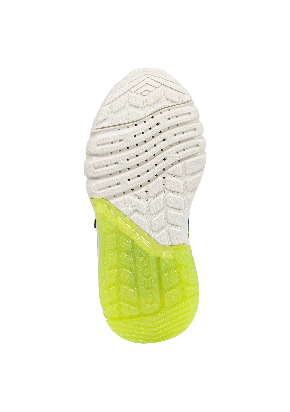 Geox Junior Boys Trainer CIBERDRON Royal-Lime