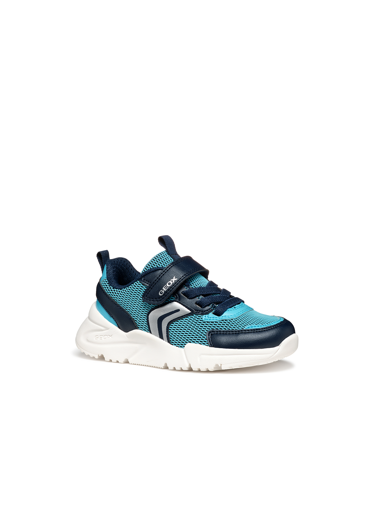 Geox Junior Boys Trainer LOFTUS Sky-Navy