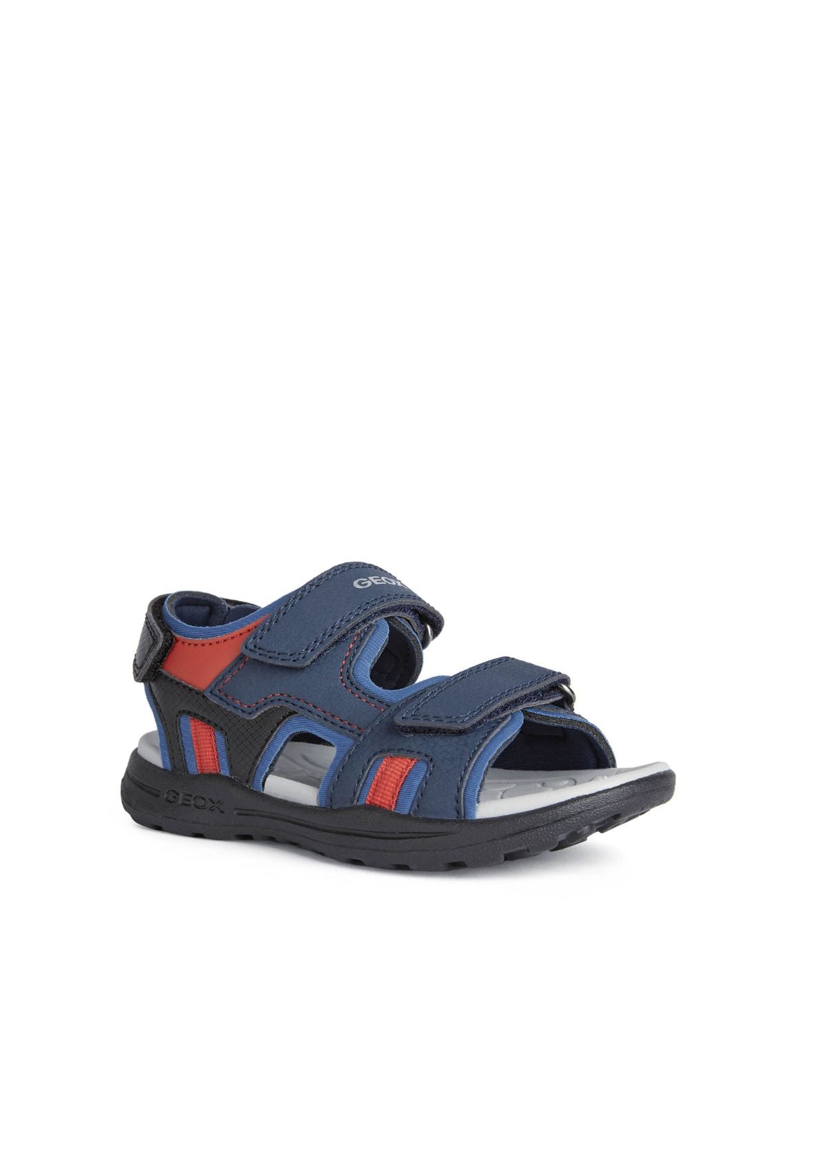 Geox Boys Trainers VANIETT Navy Dark Blue side front