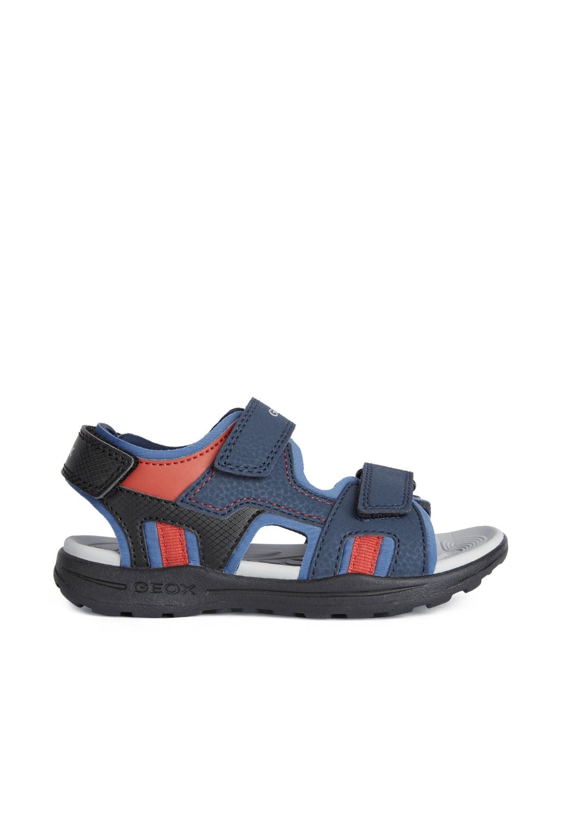 Geox Boys Trainers VANIETT Navy Dark Blue side