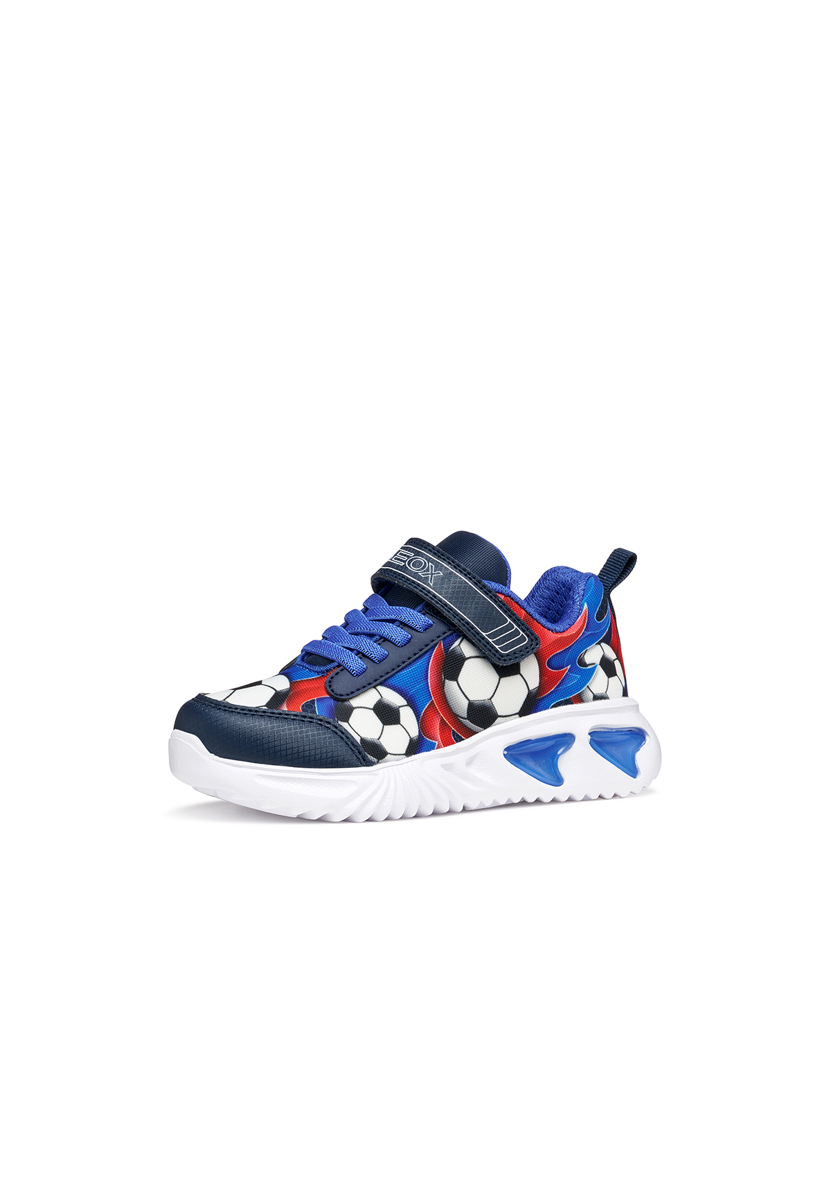 Geox Junior Boys Trainer ASSISTER Navy Royal