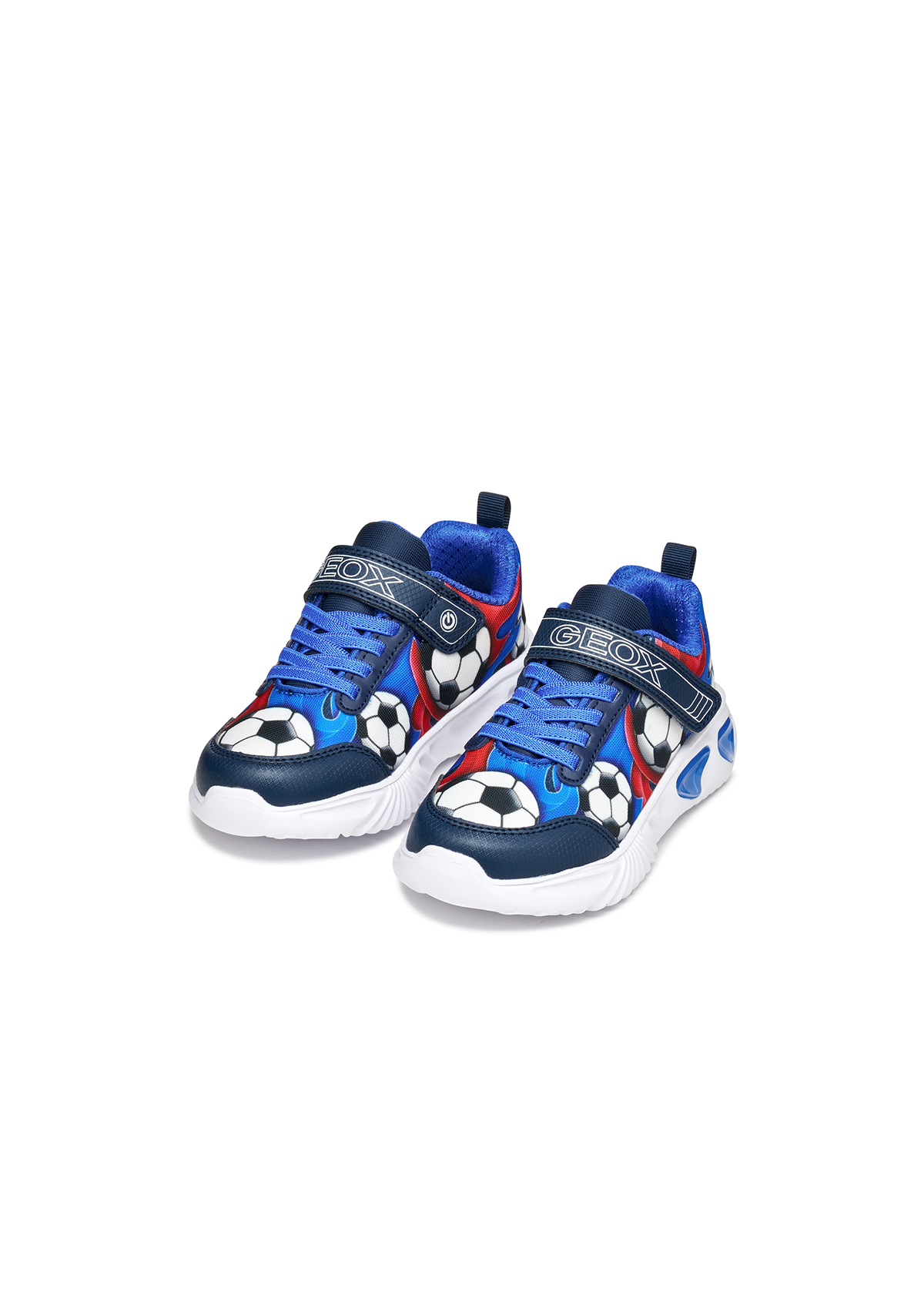 Geox Junior Boys Trainer ASSISTER Navy Royal