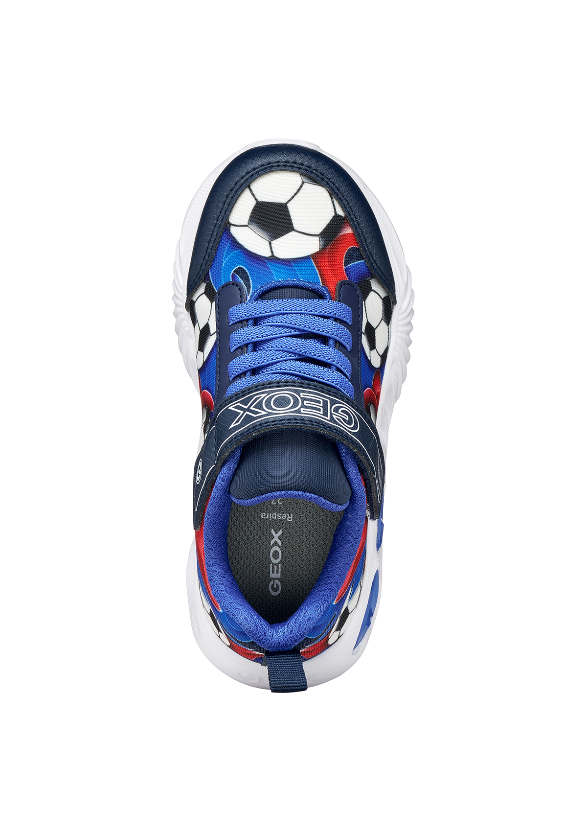 Geox Junior Boys Trainer ASSISTER Navy Royal